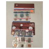 1984 & 1985 Uncirculated Mint Coin Sets