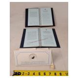 Franklin Mint Pin & 2- Medal Books