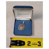 1- Sterling Franklin Mint Pendant - 2.4g each