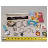 Bracelets, Wrist Watches, Cartoon Fobs