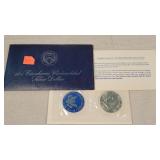 1974 Eisenhower Uncirculated Silver Dollar