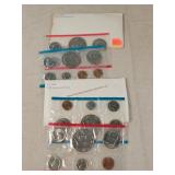 1974 & 1975 United States UNC Mint Sets