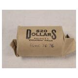 $20 Roll of UNC Ike Dollars