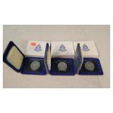 3- 1971 Canadian Dollar Coins