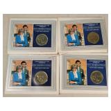 4- 1981 Royal Mint Commemorative Crown coins