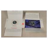 2- US $5 Commemorative Coins