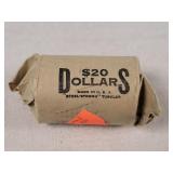 $20 Roll of Ike Dollars
