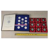 10- Commemorative Pewter Medals