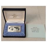 1973 Franklin Mint Sterling Ingot - 2.33oz.