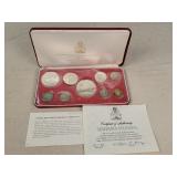 1973 Bahama Islands Proof Set by Franklin Mint