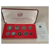 1976 Malta Decimal Proof Set by Franklin Mint