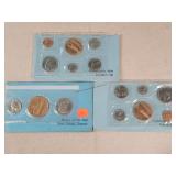 3- US Mint Souvenir Sets