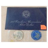 1974 Eisenhower US Silver Dollar