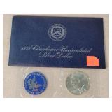 1972 Eisenhower US Silver Dollar