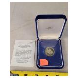1975 Barbados $100 Gold Coin 6.25g of 5/10