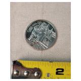 .58 Oz..999 Fine Silver Coke Round