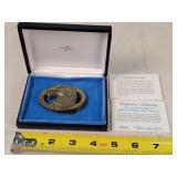 Franklin Mint American Eagle Belt Buckle