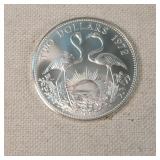 1972 $2 Silver Round - 1oz.