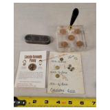 Lincoln Cent Pen Holder & More