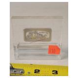 1973 Franklin Mint Sterling Ingot - 2.33oz.