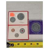1972 Wedding Crown Coin & 1975 Set
