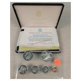 1974 British Virgin Islands Coin Set