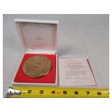 1974 Calendar Art Medal - Bronze - Franklin Mint