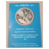 1972 Jamaica $10 Sterling Proof 1.9oz