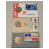 1973, 1974, 1975 Bicentennial Medallions