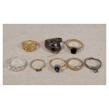 8- Vintage Rings