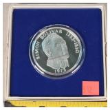 1975 4.6oz. Panama 20 Balboas Proof Silver Coin