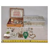 Jewelry Box & Misc Jewelry