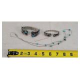 Turquoise Wrist Bands & Necklaces