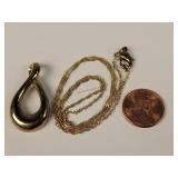 14K Necklace - Sophia Pendant