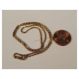 MA 10K Gold Necklace 3 Grams