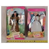 2- Mattel Barbie Dolls