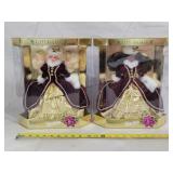 2- Holiday Barbie Dolls