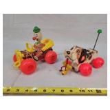Fisher Price Clown Car & Little Snoopy