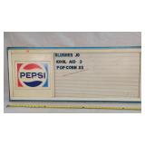19x44 Pepsi Sign