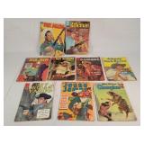 9- Vintage Western Comic Books