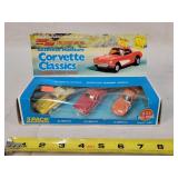 Vintage Corvette Classic Car Set 1/64
