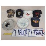 Arabian & Pepsi Trays, Hats, & Ford License