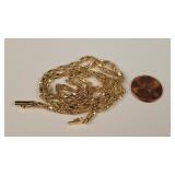 14K ZRW Gold Necklace 11.56 Grams