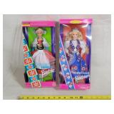 2- Mattel Barbie Dolls