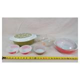 Pyrex & Other Casseroles / Bowls
