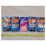 4- Hotwheels Tattoo Cars & 1- Revealers Car