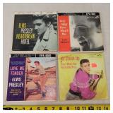 4- Vintage Elvis Presley 45 RPM MUSIC Records