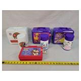 3- Adv. Lunch Box & Thermos Sets & 1 Lunch Box