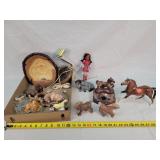 Horse & Indian Figurines & Lights