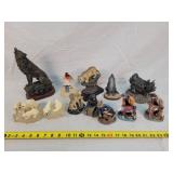 Western, Wolf, & Puma Figurines
